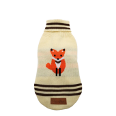 Елегантен пуловер за кучета  Croci SWEATER  HOMY FOX - с лисичка